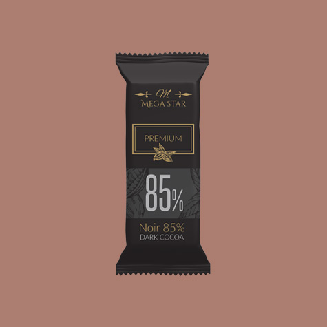 کاکائو تلخ 85% مگا استار
